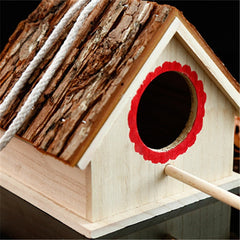 Bird House Outdoor Tree Parrot Breeding Box