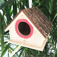 Bird House Outdoor Tree Parrot Breeding Box