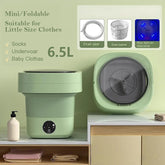 Mini Foldable Washing Machine With Spinning Dry Gadgets