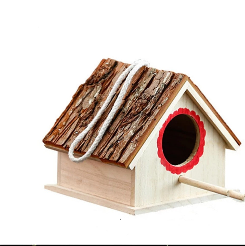 Bird House  Outdoor Tree Parrot Breeding Box