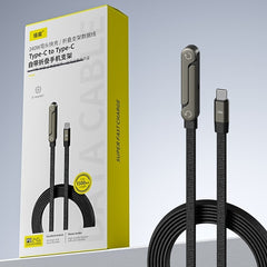 Fast Charging Foldable Bracket Data Cable